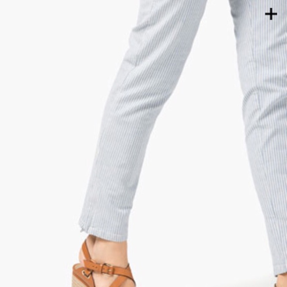 Massimo Dutti slim crop pant