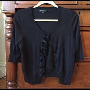 Express black cardigan