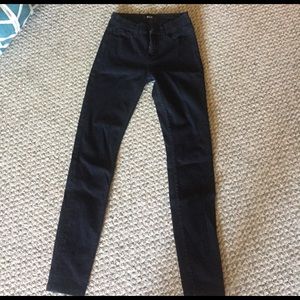 BDG high waisted black skinny jeans