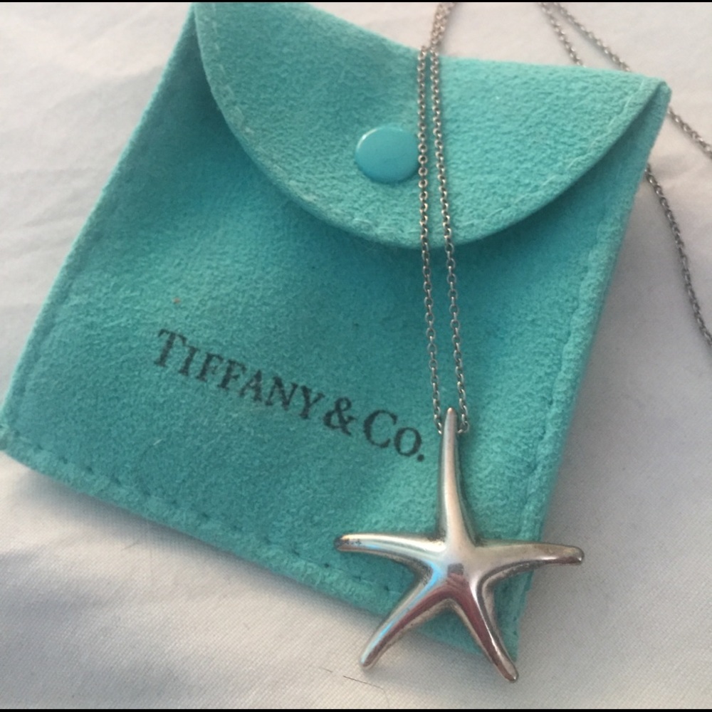 $150 last price! Tiffany Starfish Necklace