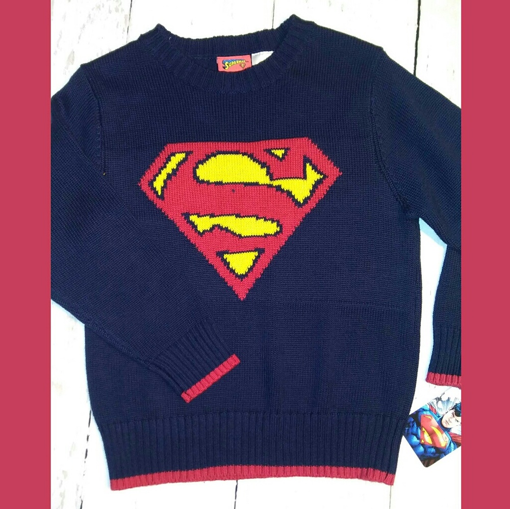 SUPERMAN boys sweater