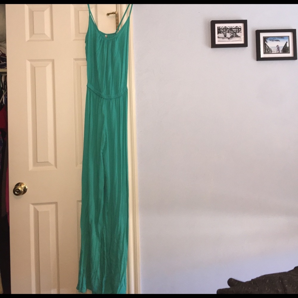 Teal Romper