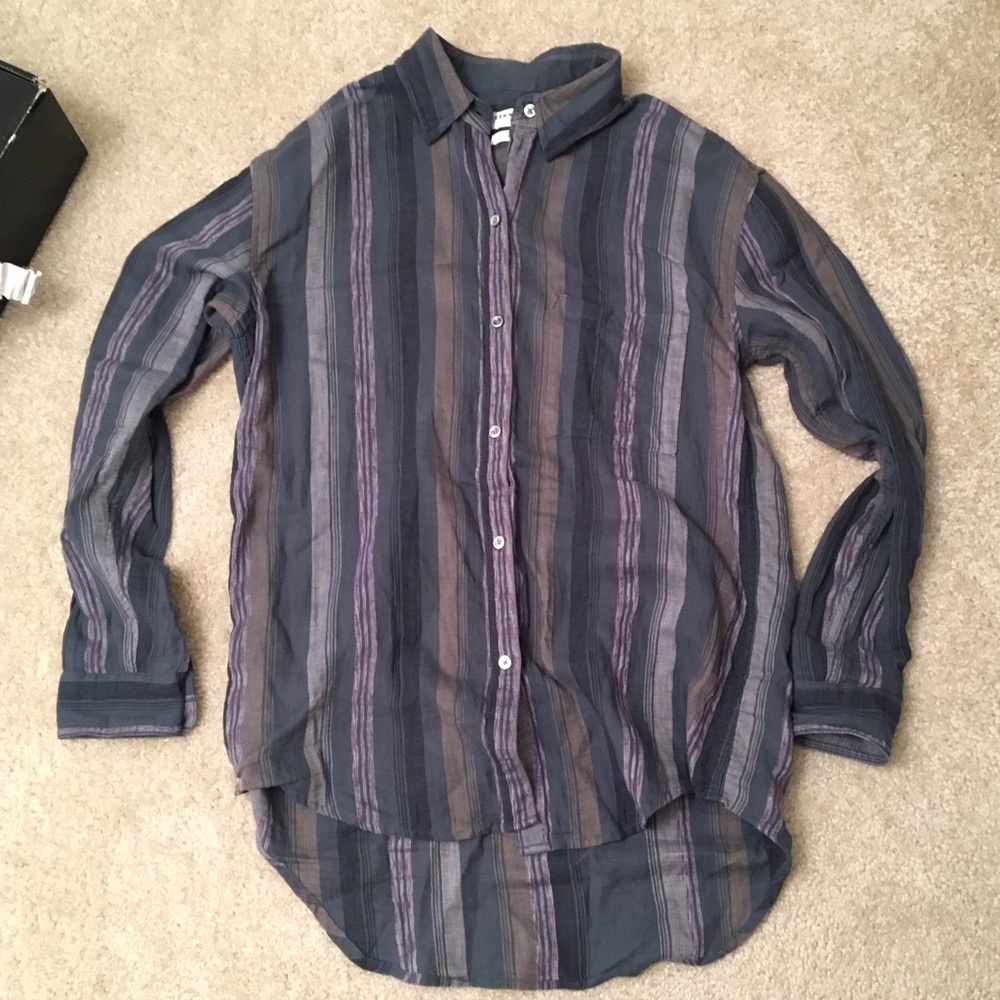 Aritzia community blouse XS