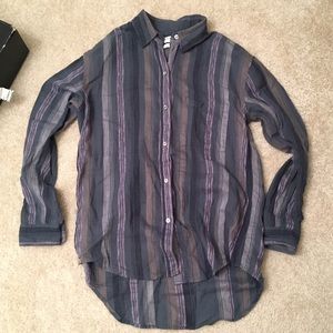 Aritzia community blouse XS
