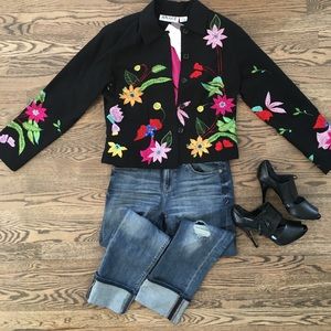 NWT Anage beaded and embroidered jacket