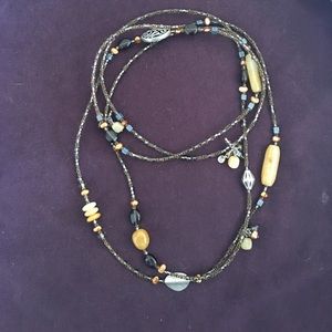 Retired Silpada Serpentine Boho Necklace