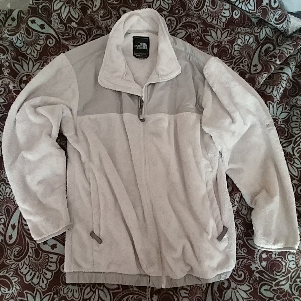 North Face white jacket