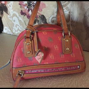 Dooney & Bourke Pink Mini Bowling Bag