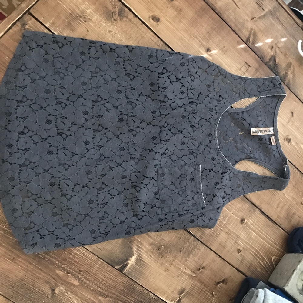 Women's lace tank top