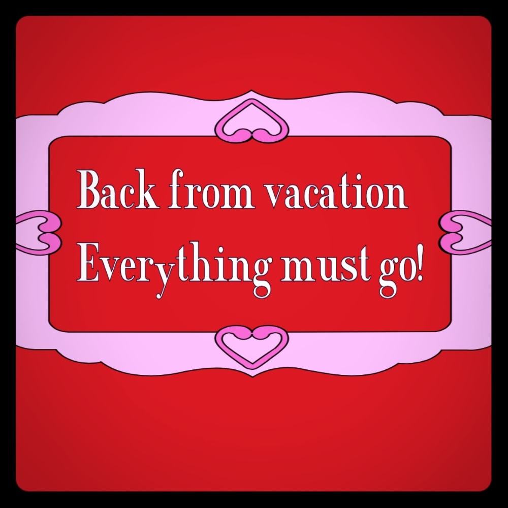 SALE!! Everything must go!!!