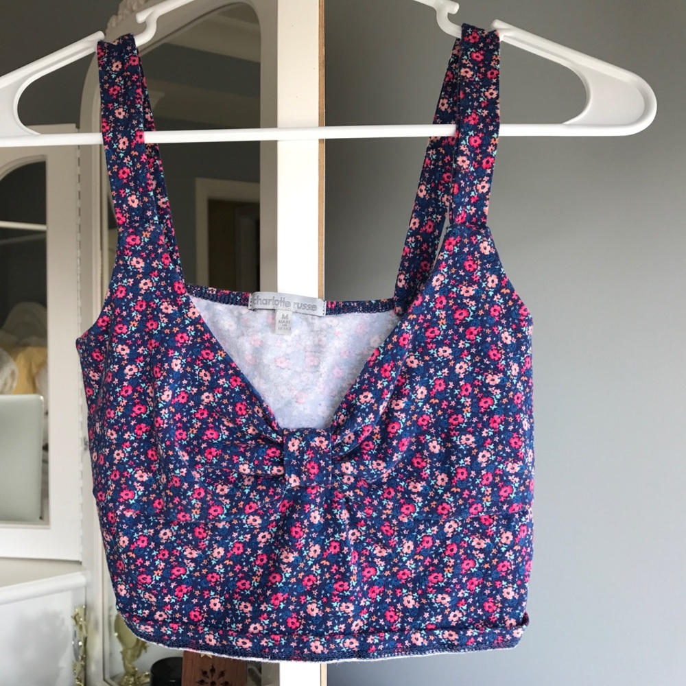 Floral Crop Top