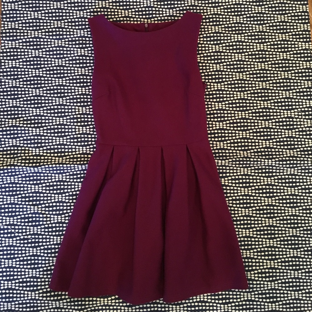 Top shop purple skater dress