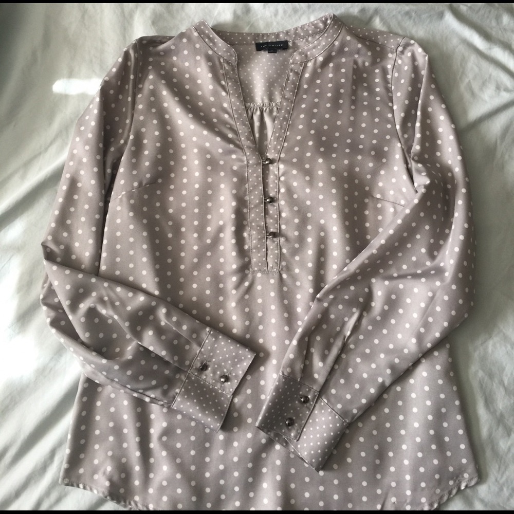 Poke a dot dress shirt