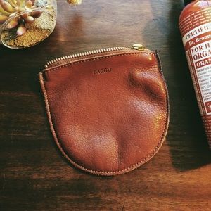 NWOT Baggu Small Pouch Molasses