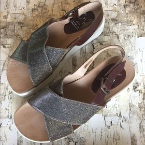 SUNDAY SALE: Glitter Sandals from Anthropologie