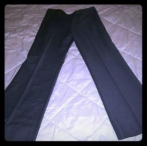 Valentino Spa Size 10 Gray Flare Dress Pants