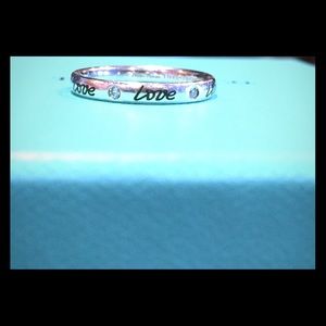 Tiffany & Co. ring with diamonds