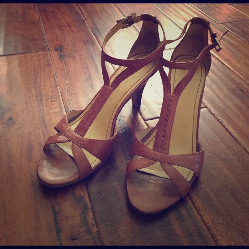 Nine West Leather Heels