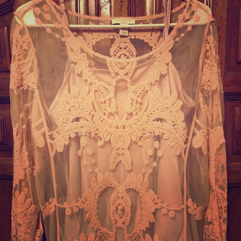 Super sexy and sheer blouse