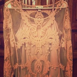 Super sexy and sheer blouse