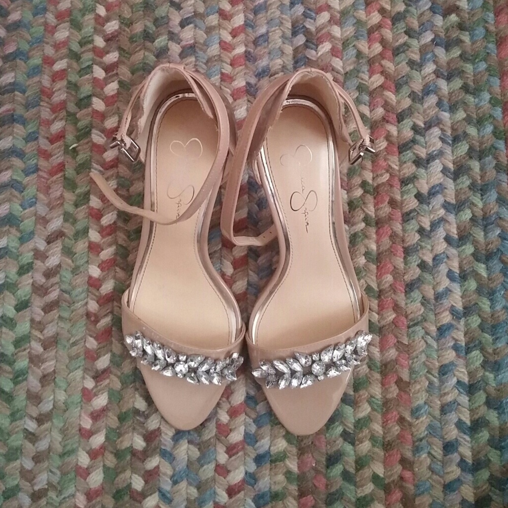 Jessica Simpson nude heels