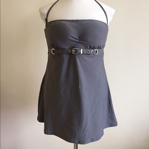 Michael Kors Halter Top Swimsuit Dress