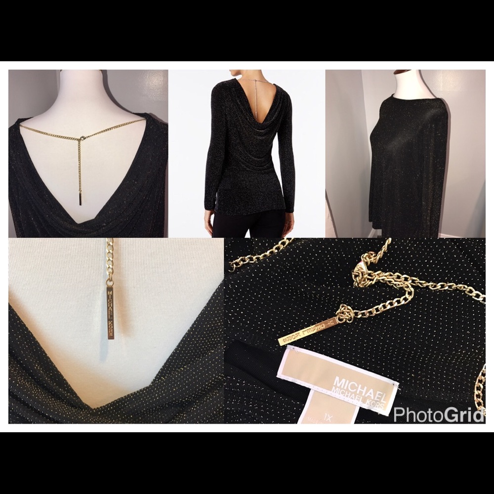 Stunning Michael Kors blouse NWOT 1X