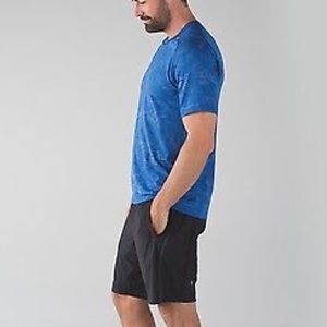 Lululemon Men's Blue Tee (Metal Vent Tech SS Tee)