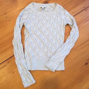 Loft Silver Sweater