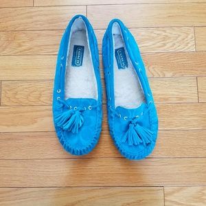 Coach shoes Turquoise