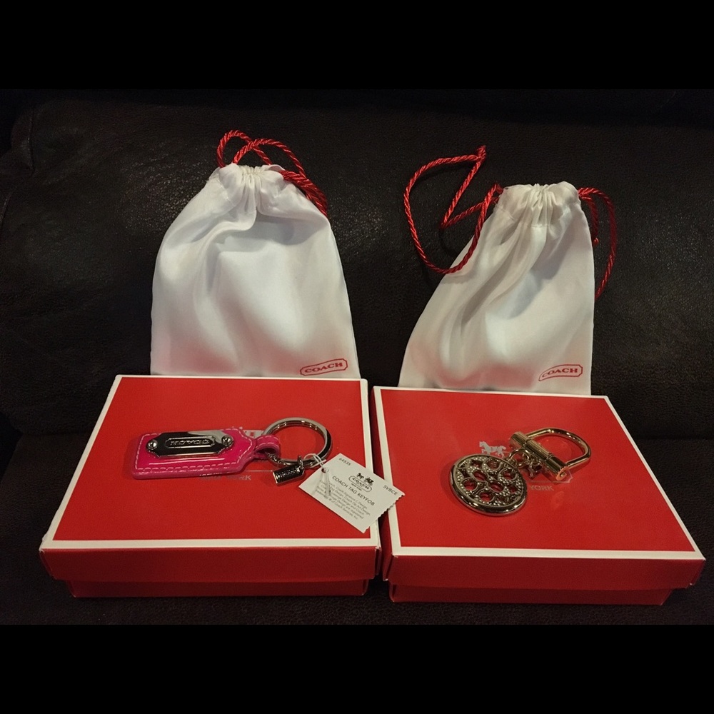Coach key chains