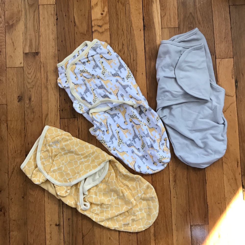 MOVING SALE !!  Swaddle Me Velcro Baby Swaddles
