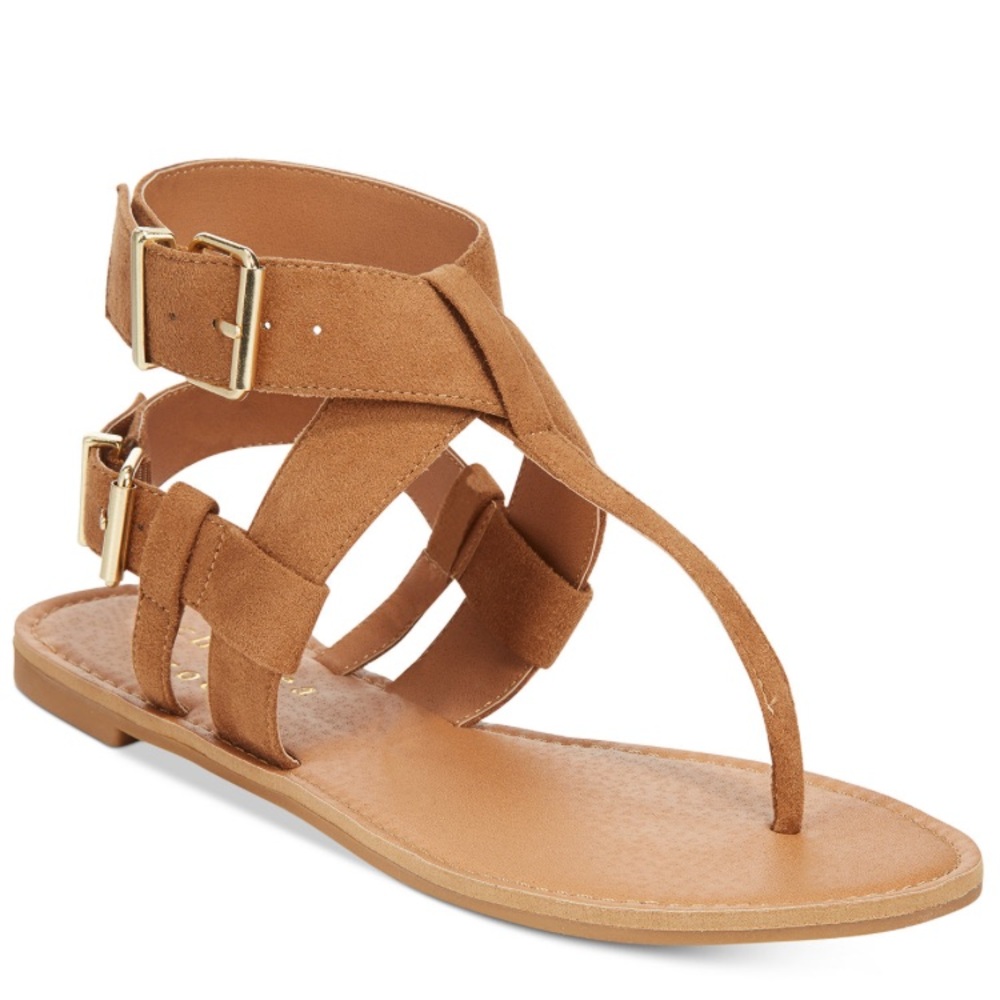 Chelsea & Zoe Falina Flat Sandals