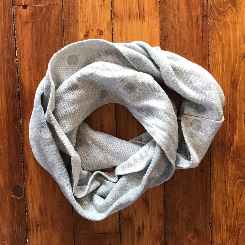 Polka Dot Infinity Scarf