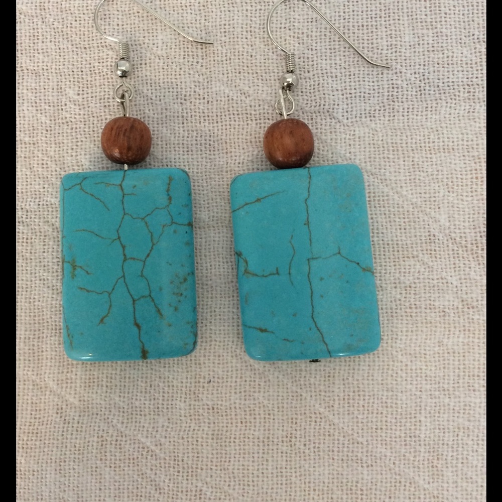 Turquoise Handcrafted earrings