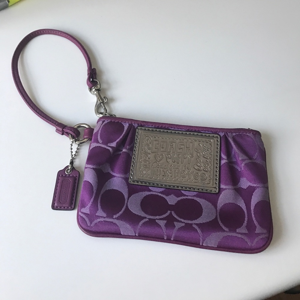 Coach wristlet