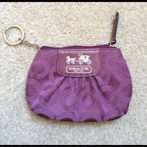 Coach coin holder