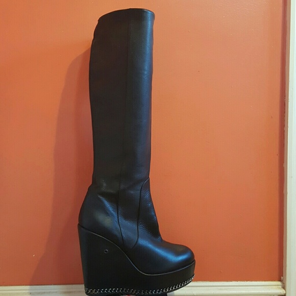 Chuckies leather boots Sz 40 - Picture 2 of 4