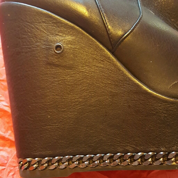 Chuckies leather boots Sz 40 - Picture 4 of 4