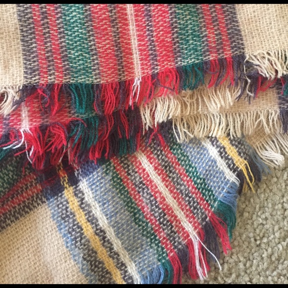 Brand New Plaid Blanket Scarf - Picture 2 of 2