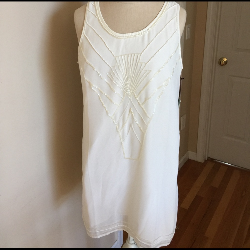 Off white dress