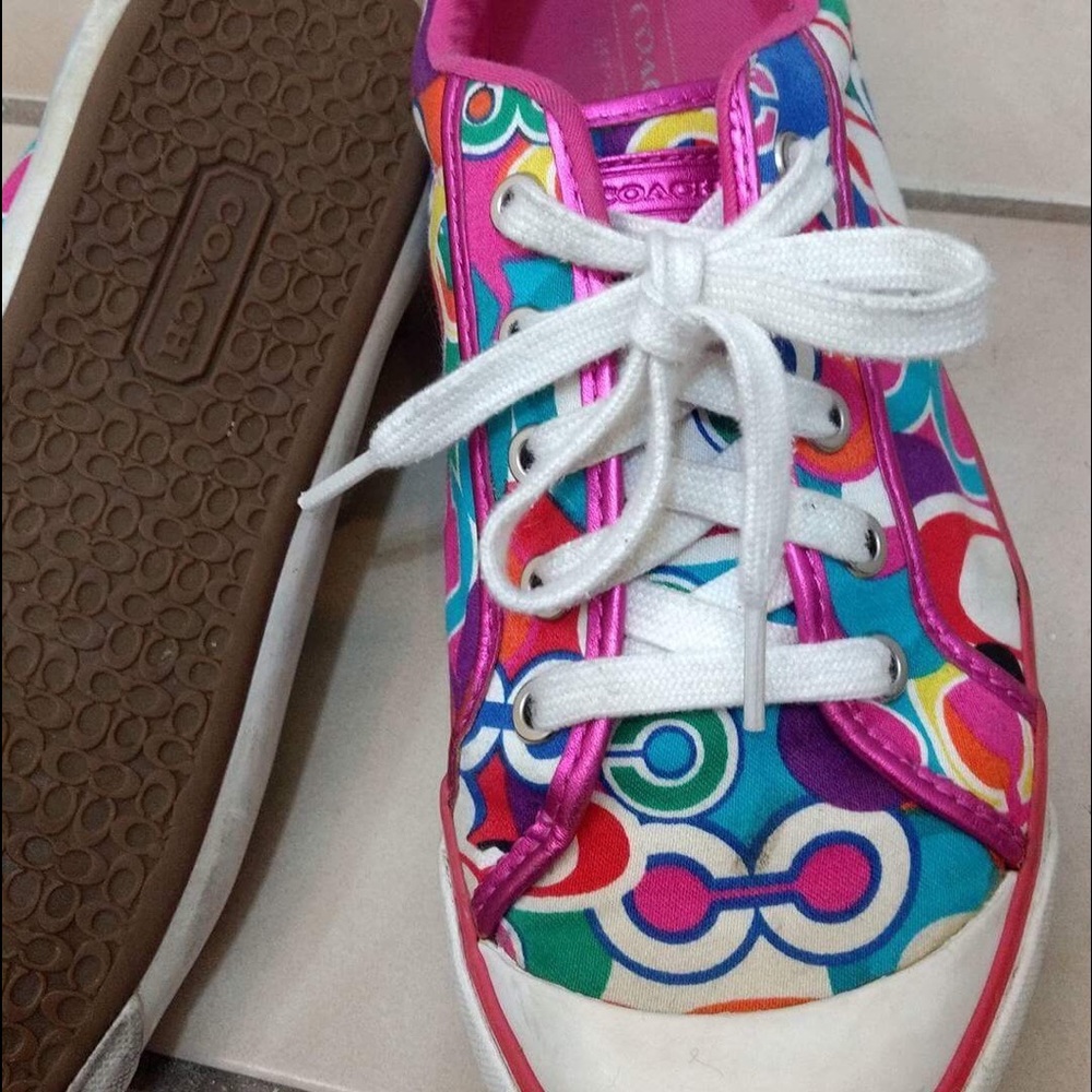 Coach multicolor sneakers