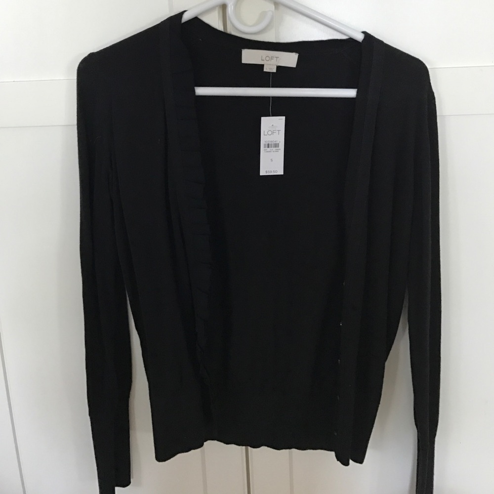 Black Ann Taylor cardigan