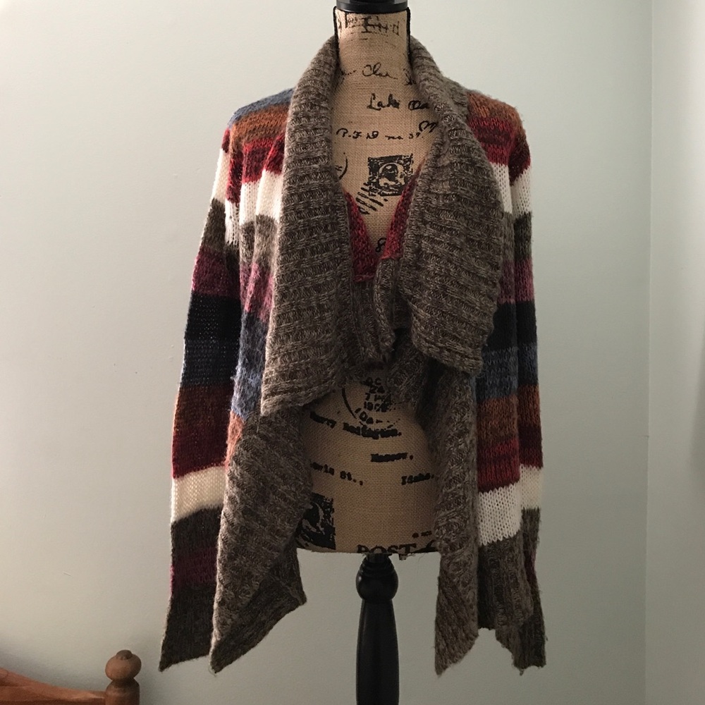 Open sweater