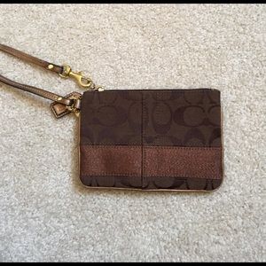 Coach wristlet