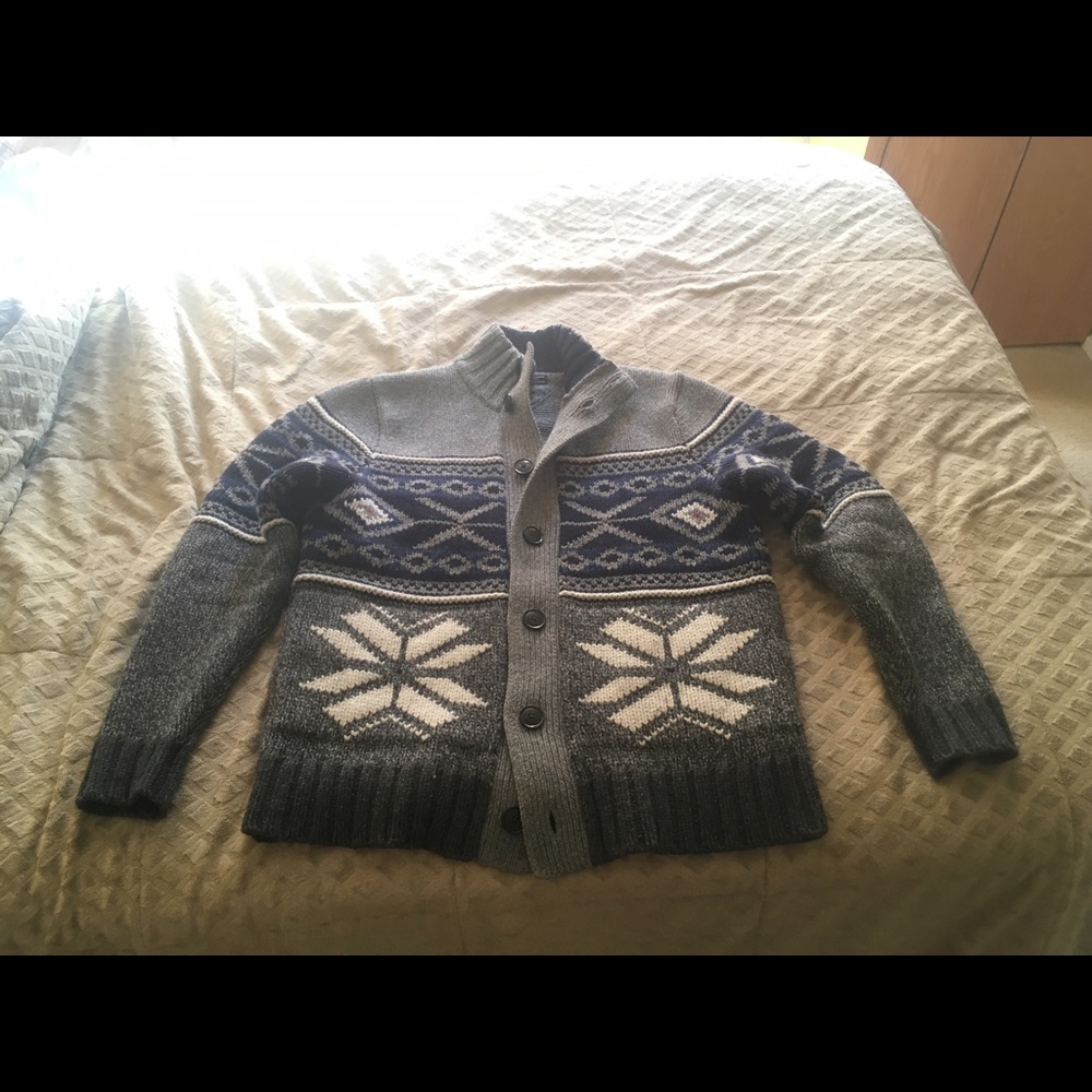 Tommy Hilfiger Lambswool Buttoned Sweater