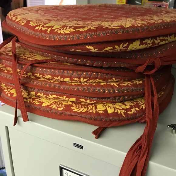 French country chair pads - Picture 2 of 2