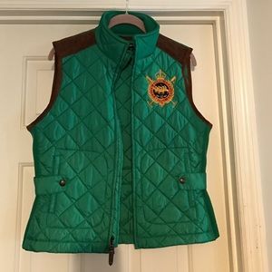 Hunter Green Ralph Lauren Vest