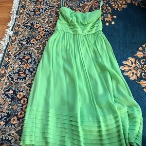 J Crew Silk strapless dress Sz 2 J Crew Silk strapless dress Sz 2