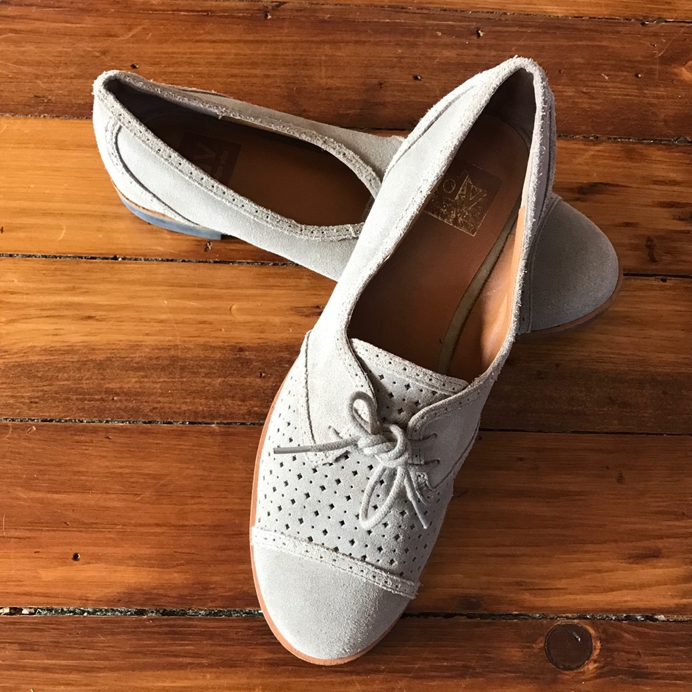 Suede Oxfords